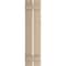 Ekena Millwork Rustic Two Board Spaced Board-n-Batten Rough Cedar Faux Wood Shutters, 11 1/2W x 36H, PR SHUBSS11X36RCPR - alternate 12